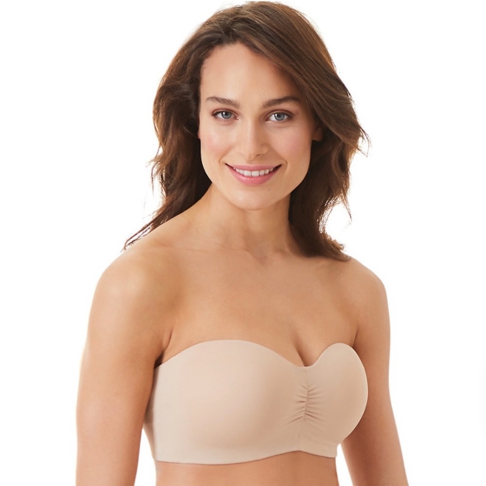 Bali Comfort Strapless Flex-it Bra size M